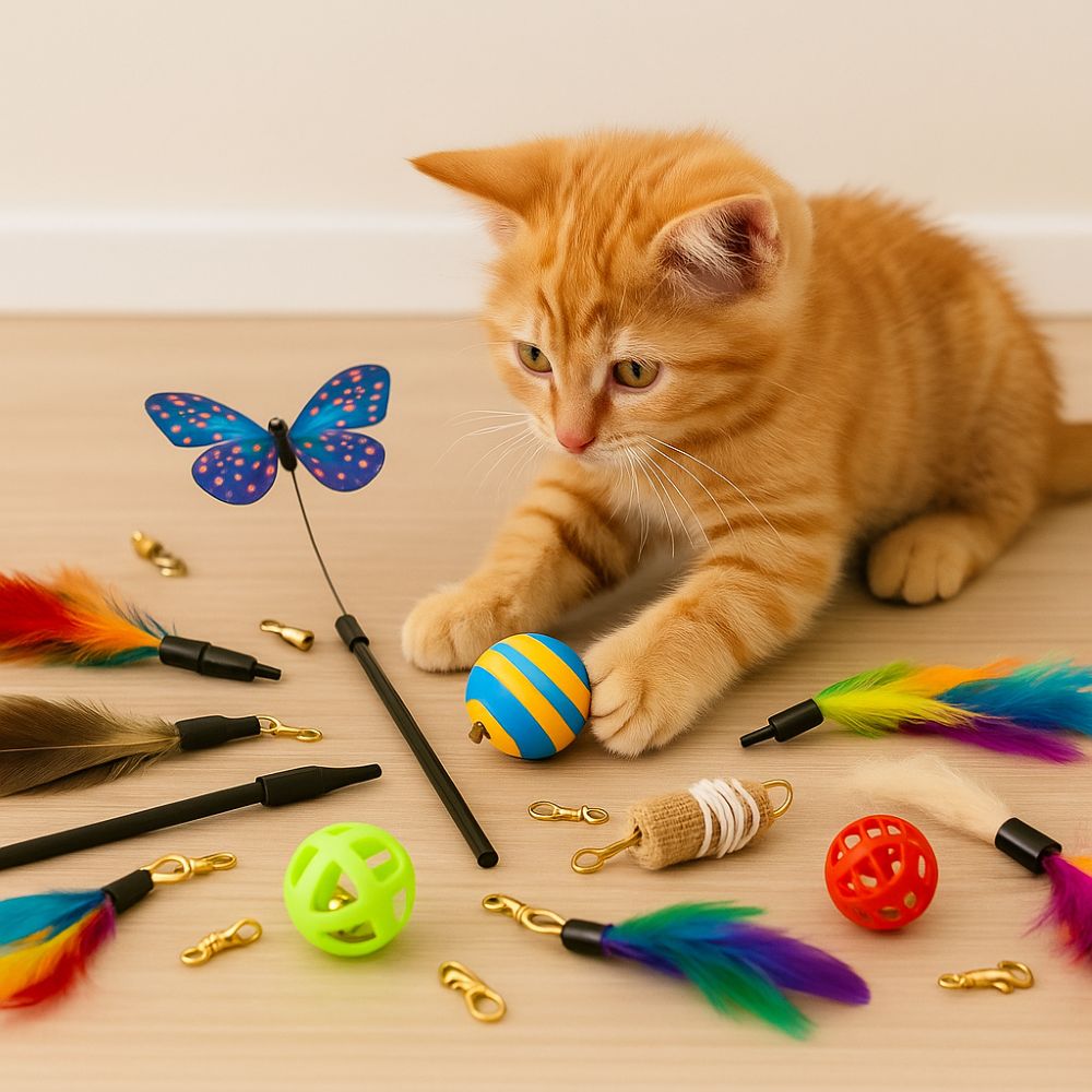 bulk cat toy accessory kits