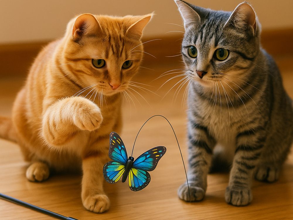 Bulk Cat Teaser Toys – Wholesale Interactive Cat Wands & Refill Attachments