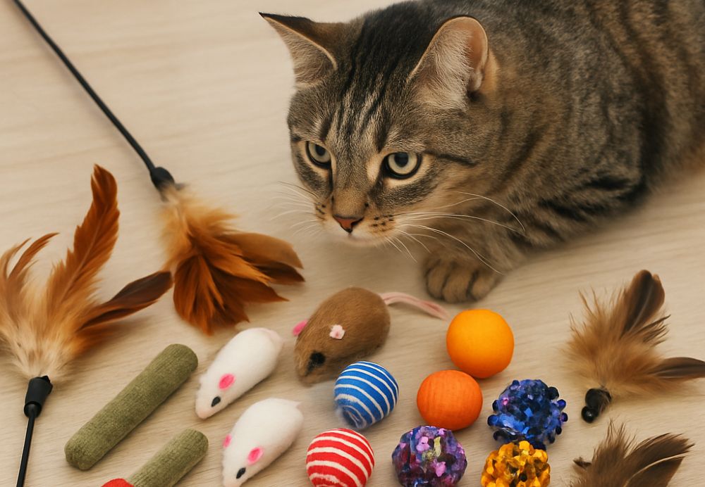 bulk cat toy gift packs