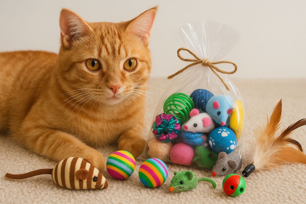 Bulk Cat Toy Gift Pack – Wholesale Multi-Piece Cat Toy Sets for Retailers & Brands