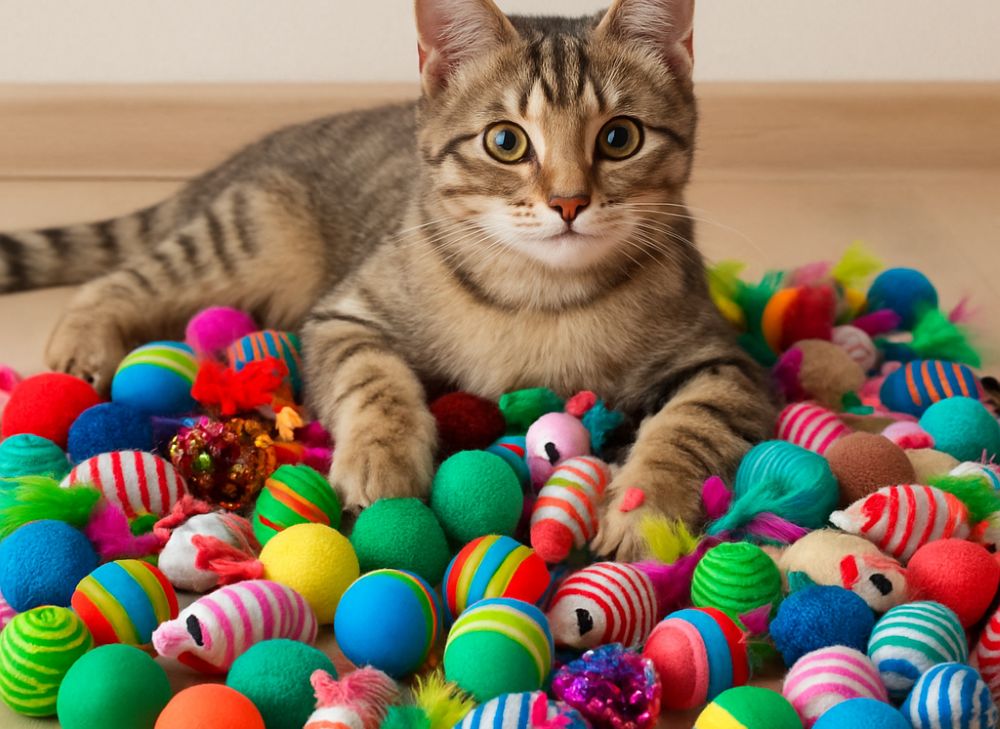  bulk cat toys 100 pieces 