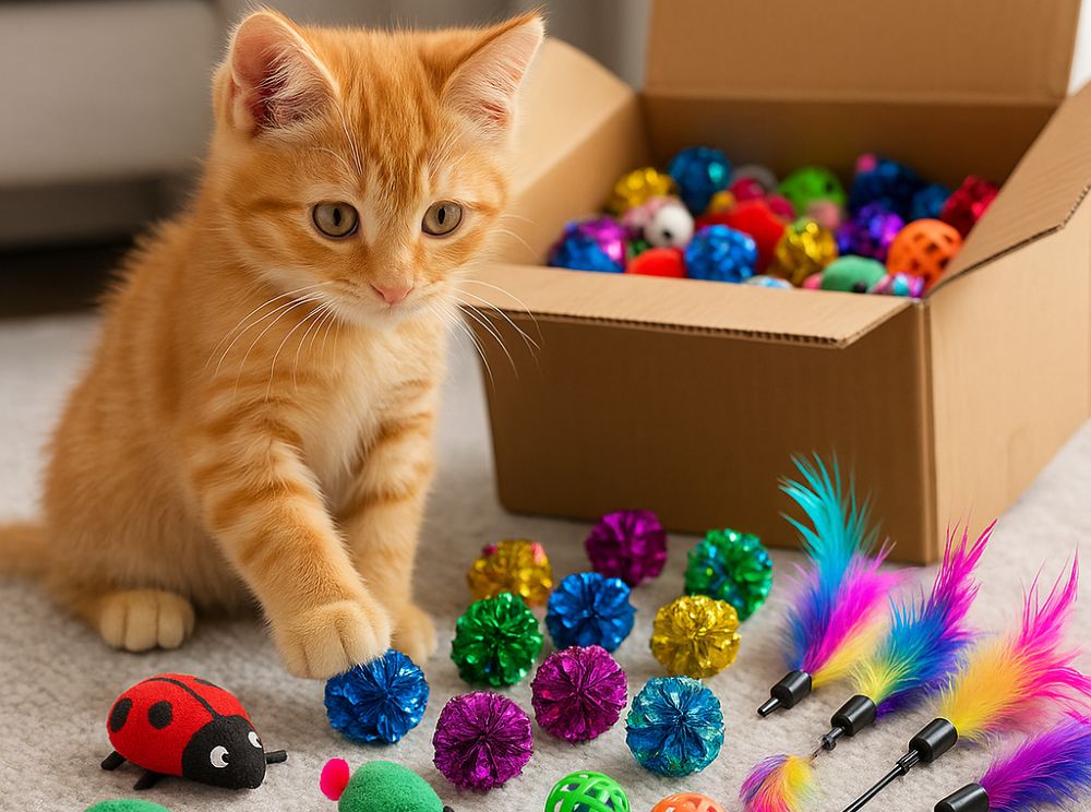 bulk cat toys cheap