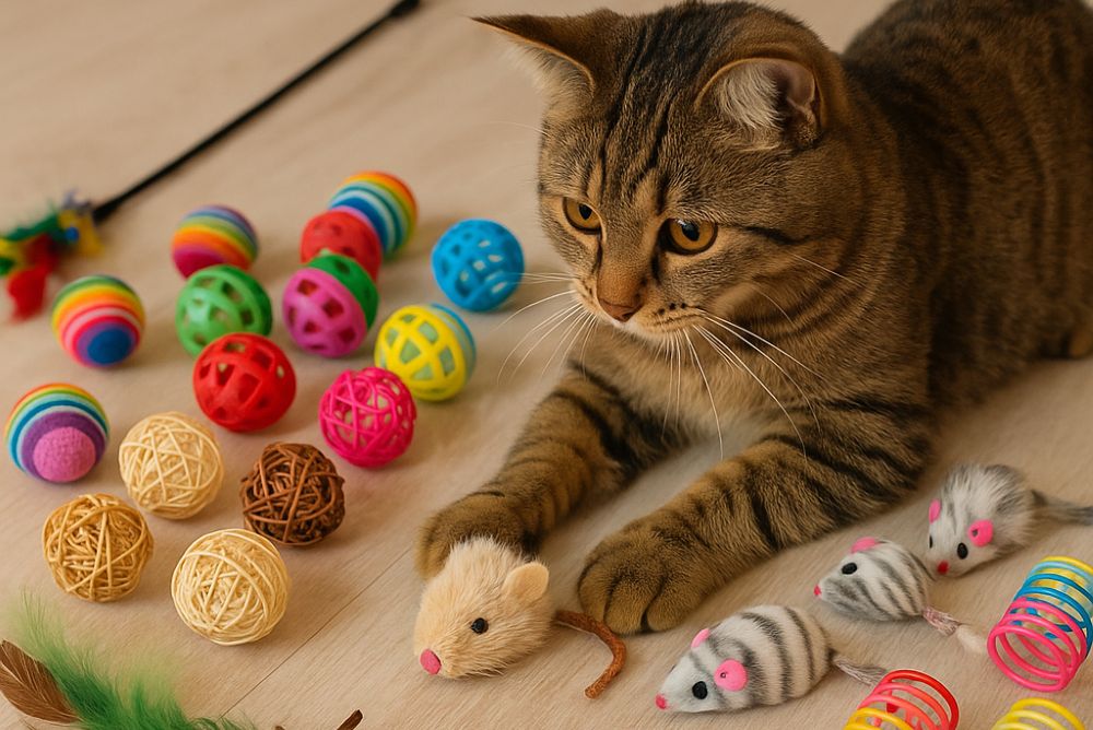  bulk cat toys mixed pack