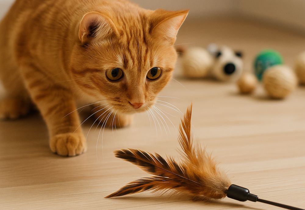  bulk feather cat toys 