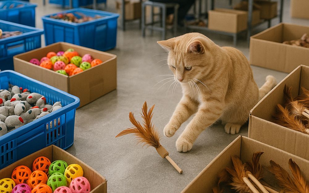 cat toy factory