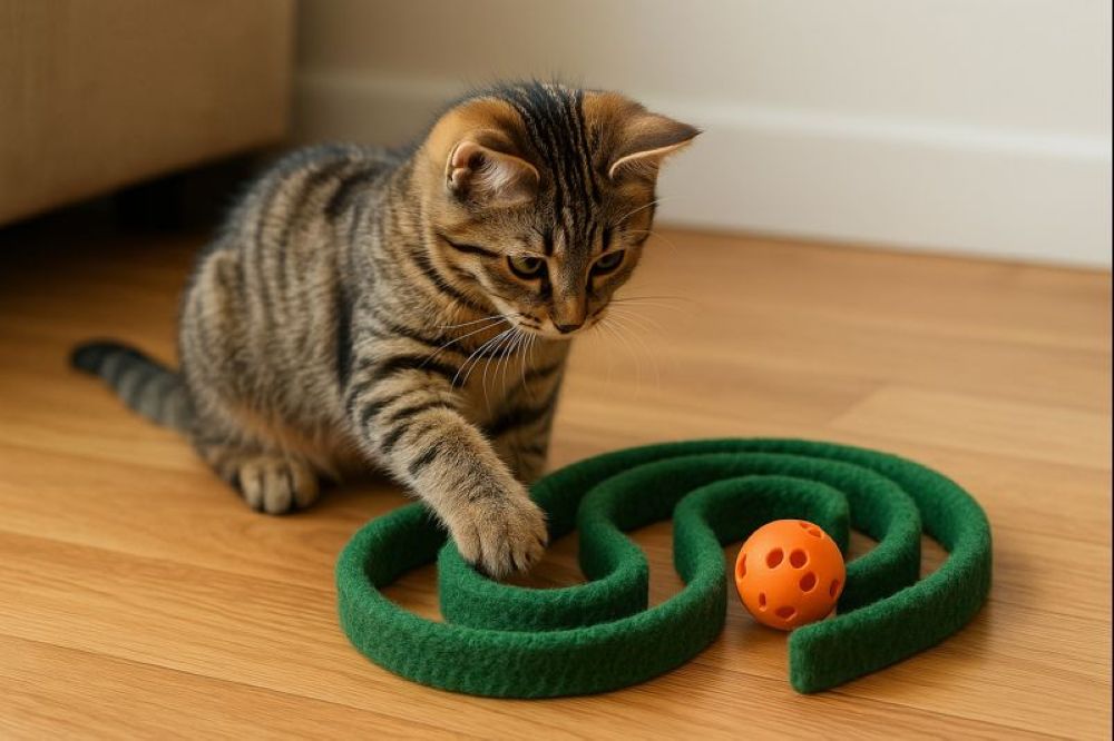 bulk cat toys and training