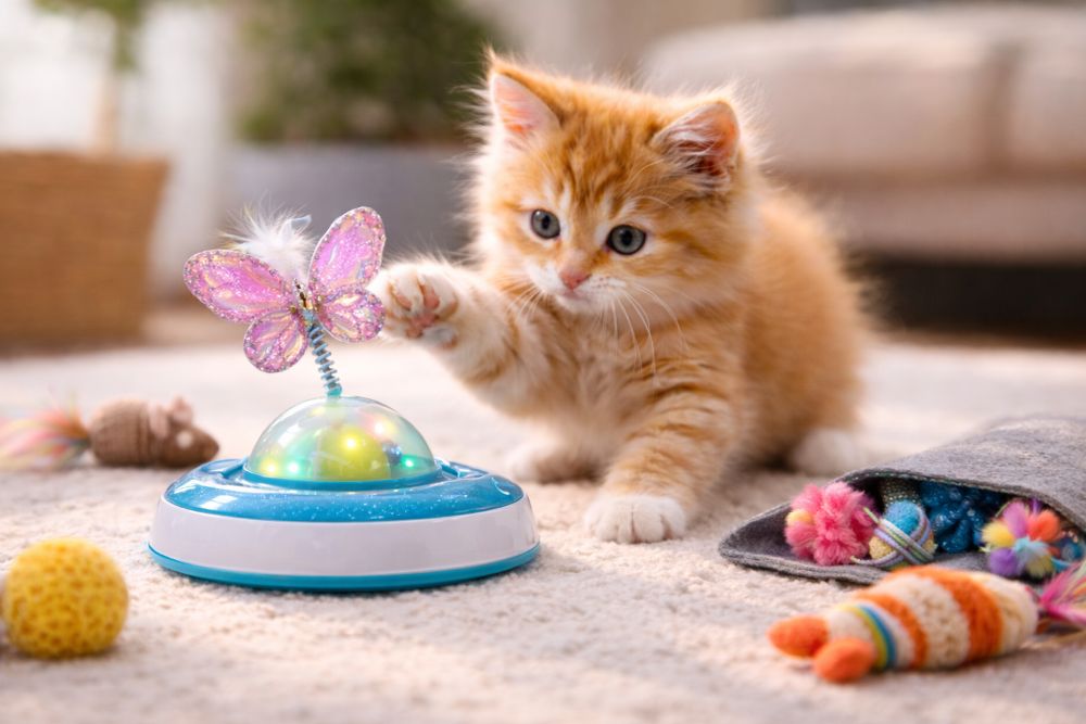 Cat Toys for Lonely Cats: Helping Indoor Cats Feel Engaged and Secure