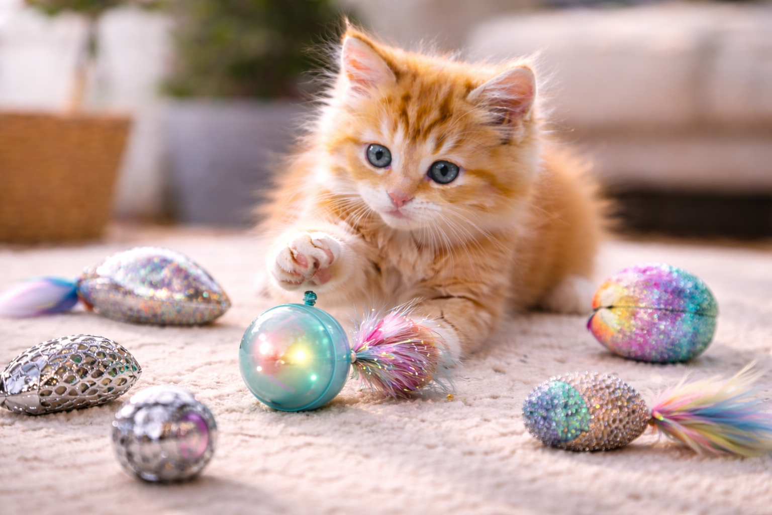 Reflective Cat Toys: How Light and Motion Create Irresistible Play Experiences