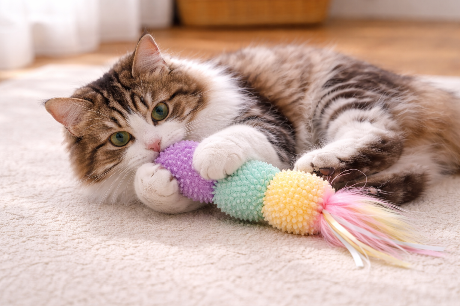 How a Textured Cat Toy Enhances Play, Engagement, and Feline Well-Being