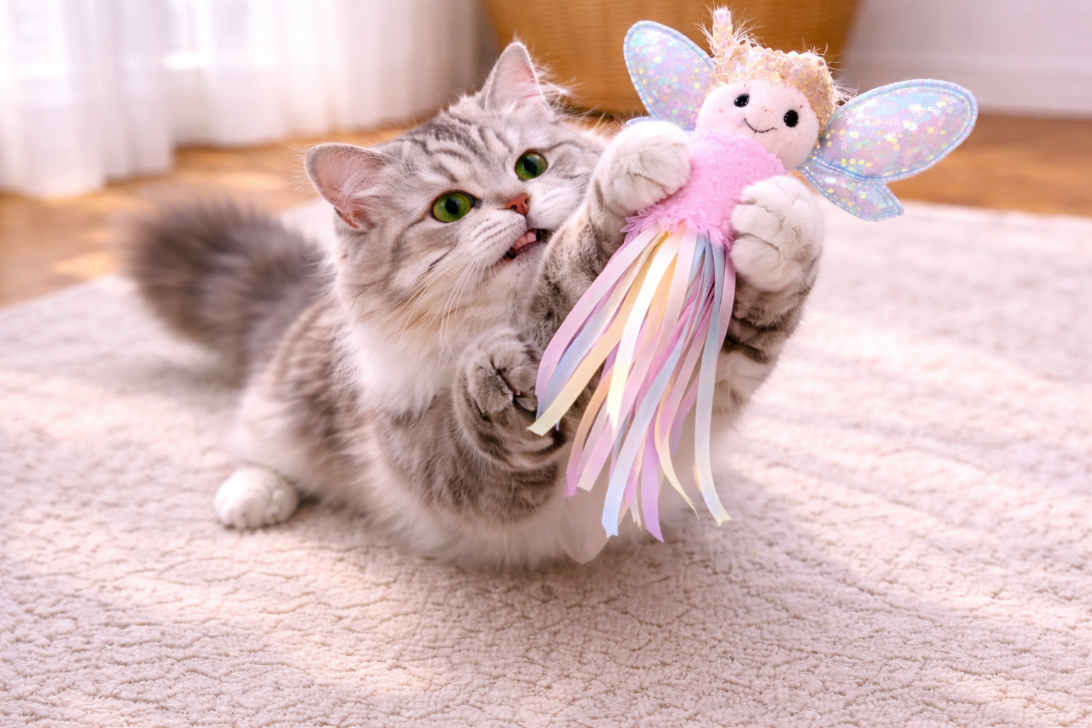 Why the Crinkle Paper Fairy Cat Toy Is a Must-Have for Sensory-Focused Cat Play