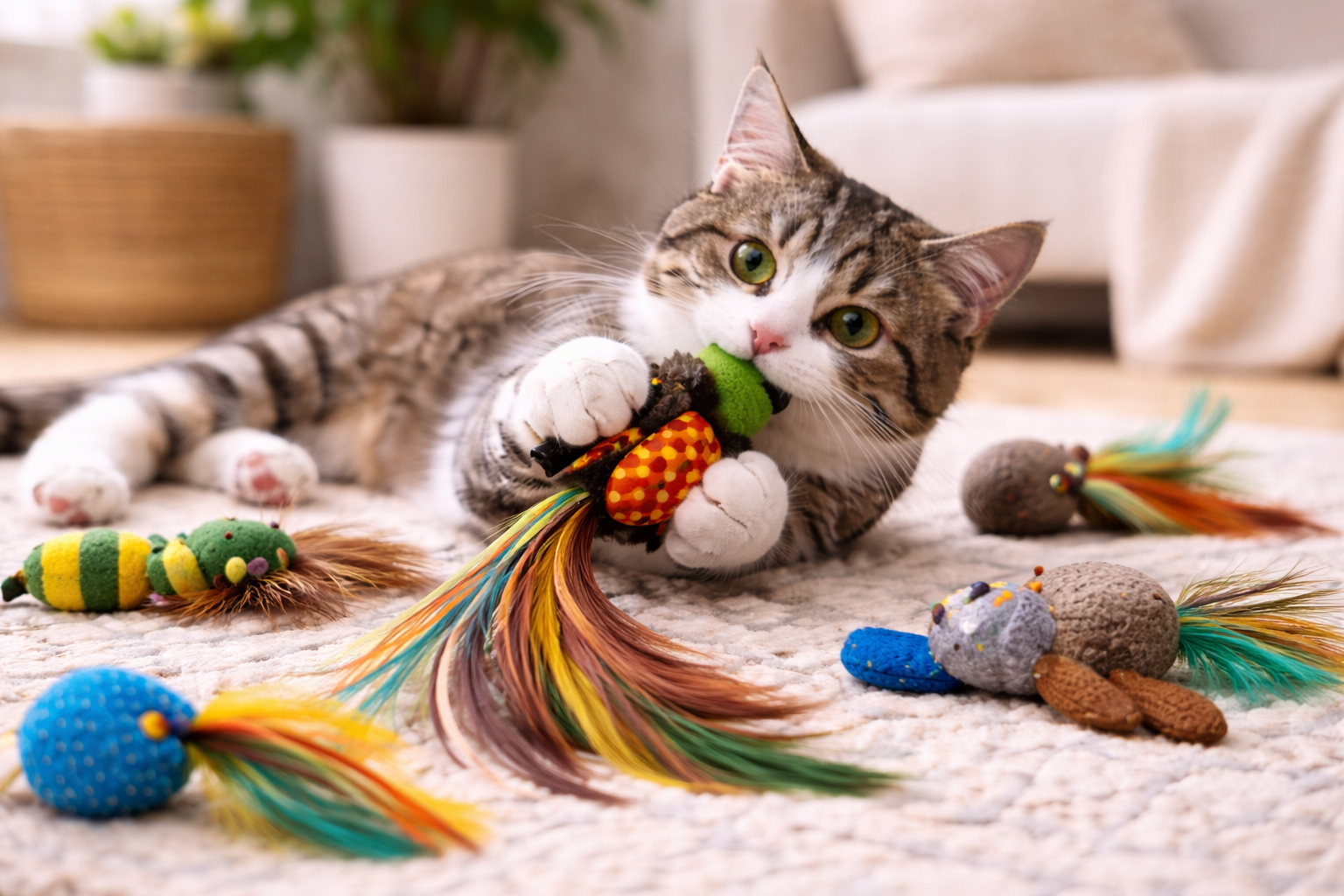 Beetle Cat Toy Attachment: A Smart Upgrade for Interactive Cat Wand Play