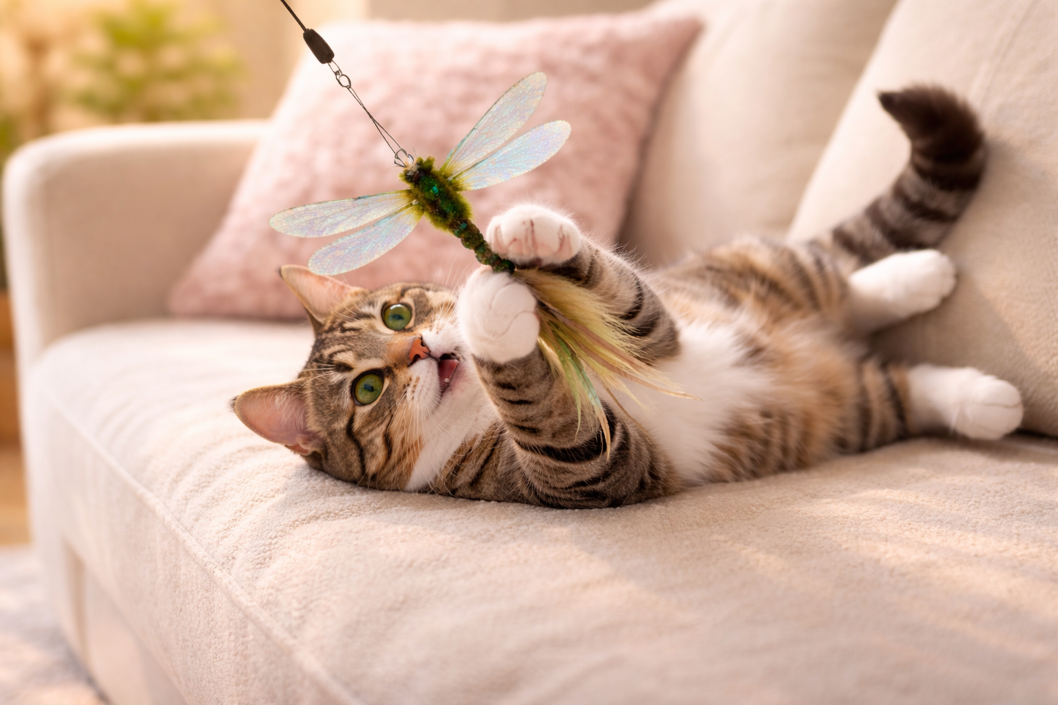 Elevating Daily Play Through an Interactive Insect Cat Toy Experience