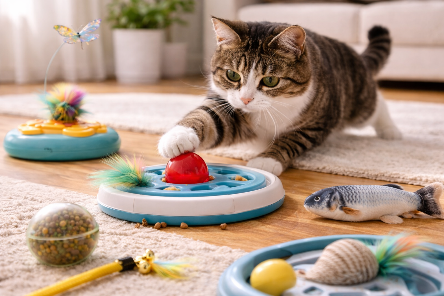 Interactive Cat Supplies for Smarter, Happier Indoor Living