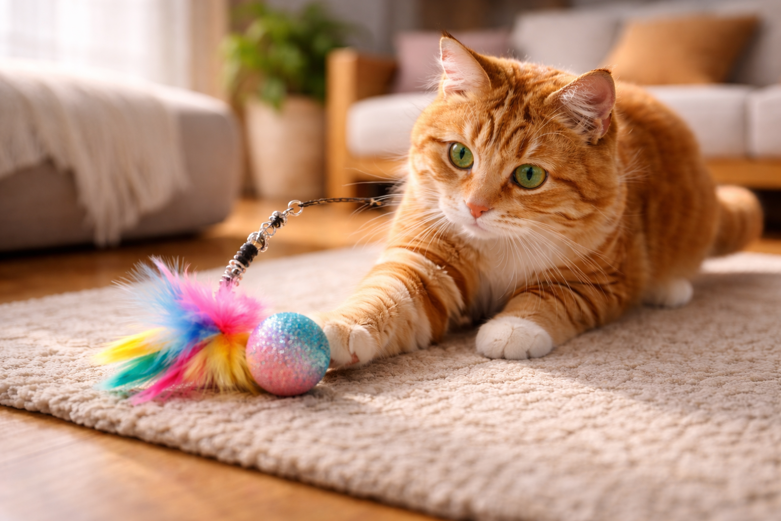 Adding Character and Movement to Cat Playtime with a Thoughtfully Designed Accessory