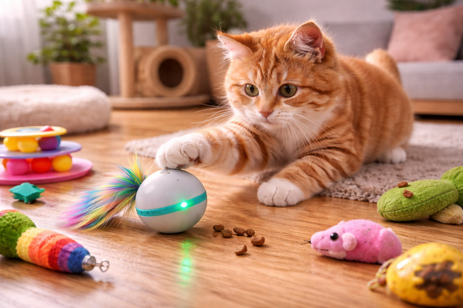 Understanding Daily Challenges and Solutions with Toys for home alone cats