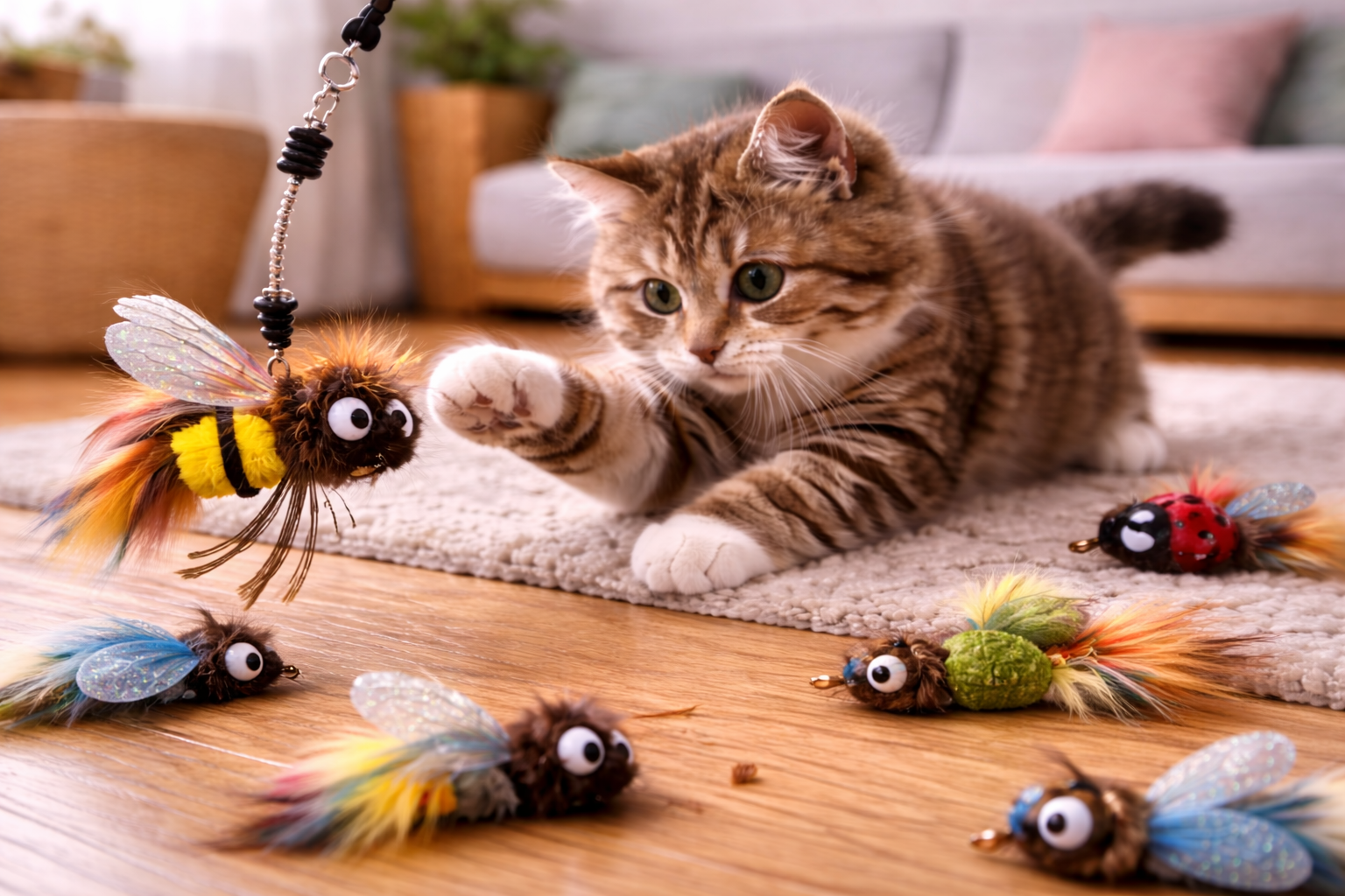 Refining Interactive Play Details with the little bug teaser refill