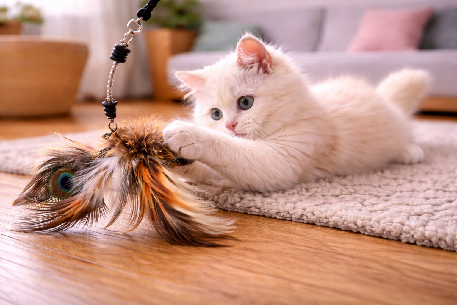 Elevating Interactive Play with the Fuka Cat Wand Attachment