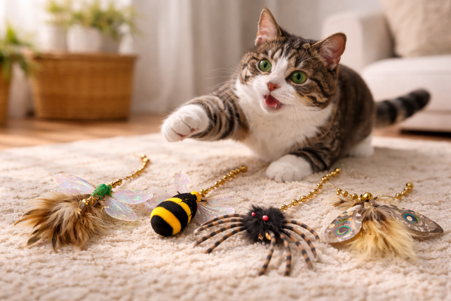 Custom Styles Cat Wand Refill as a New Direction in Interactive Cat Toy Design