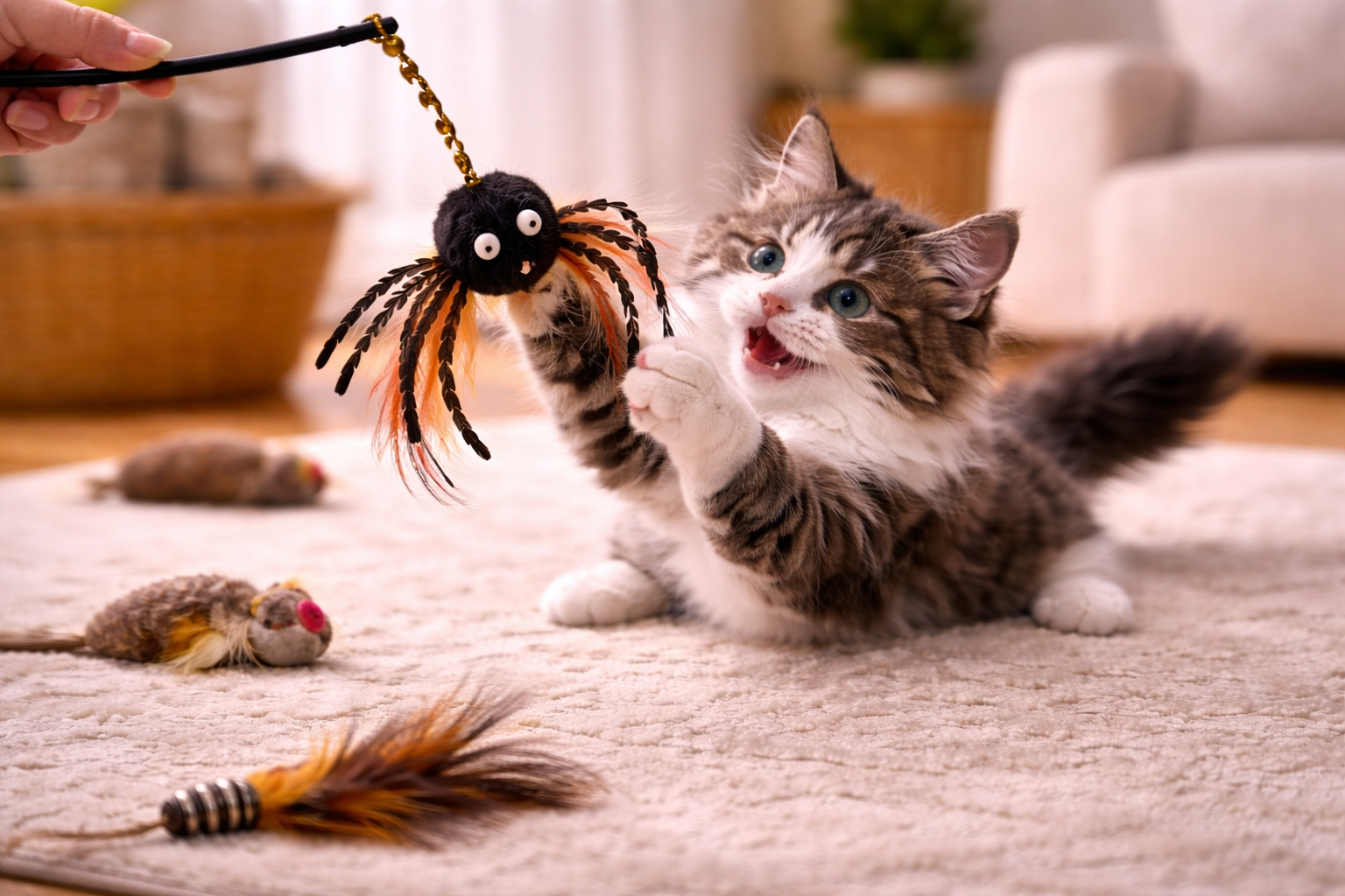 Why the Spider Cat Wand Refill Is Redefining Interactive Cat Toys