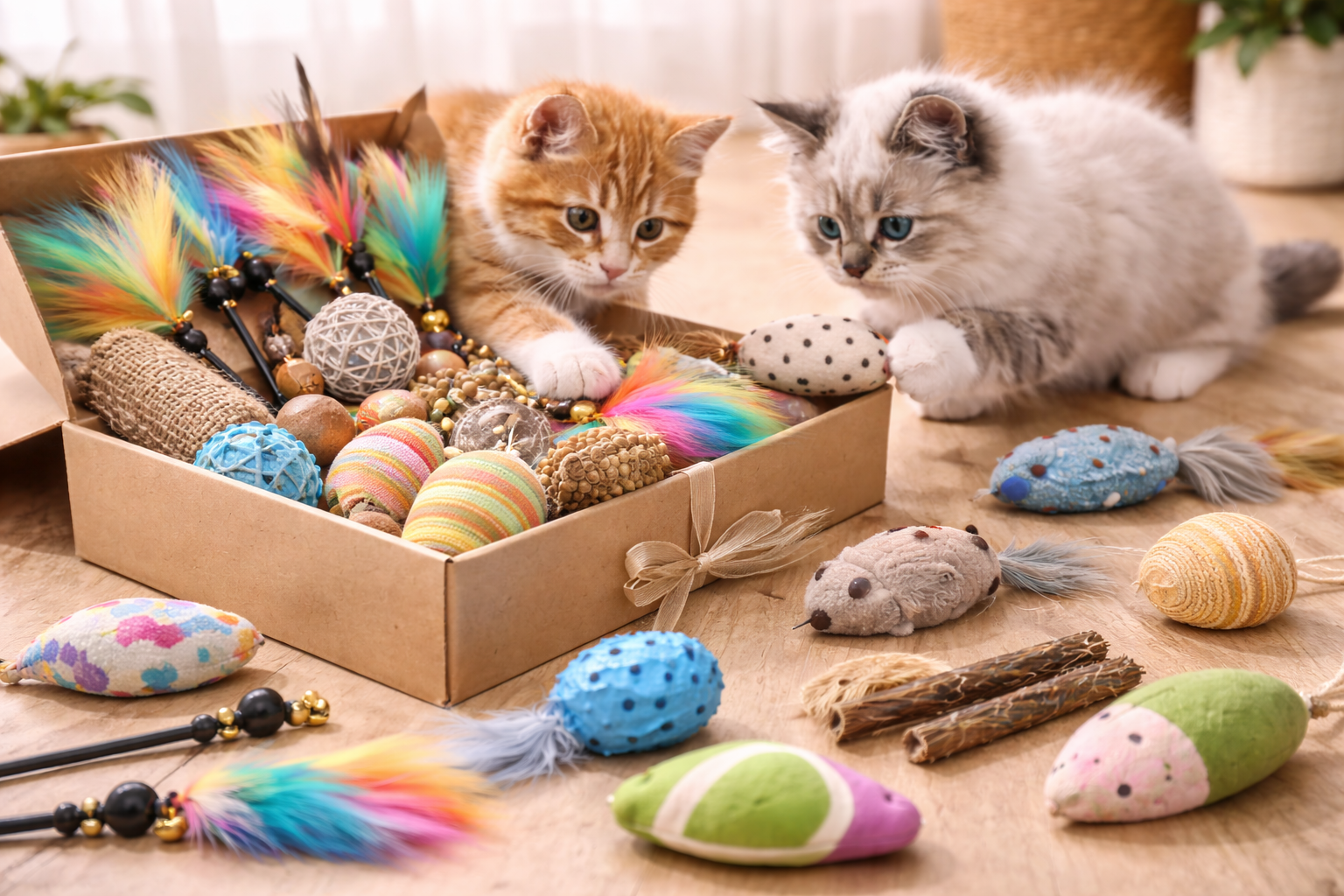 Expanding Retail Opportunities with Bulk Cat Toys Gift Packs