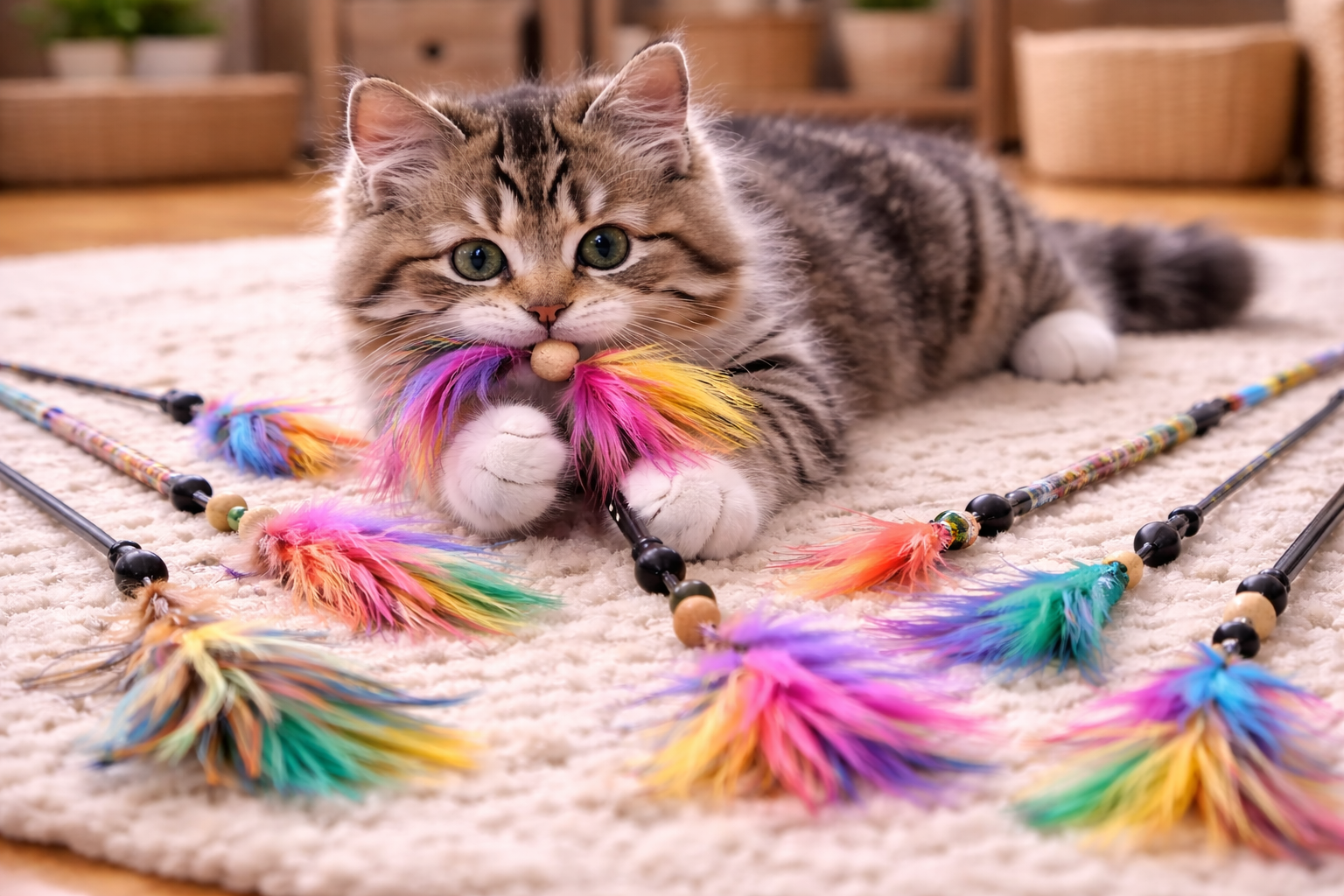 Expanding Your Product Line with High-Demand Bulk Toy for Cats with Feathers