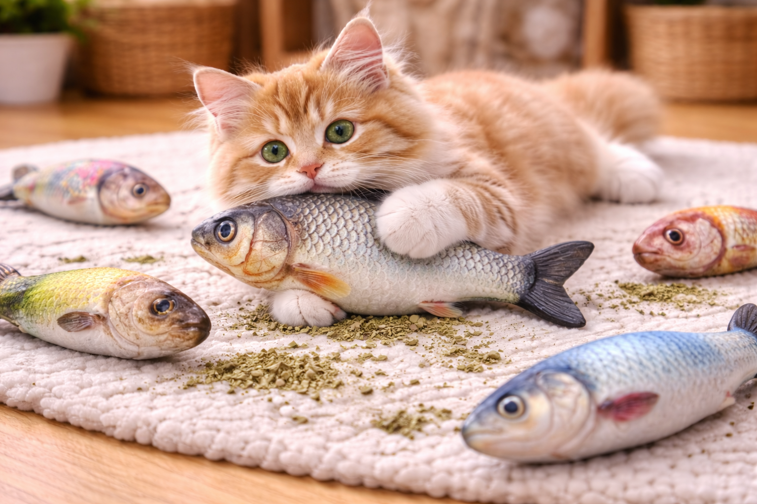 Boosting Retail Appeal with High-Demand Catnip Fish Toys