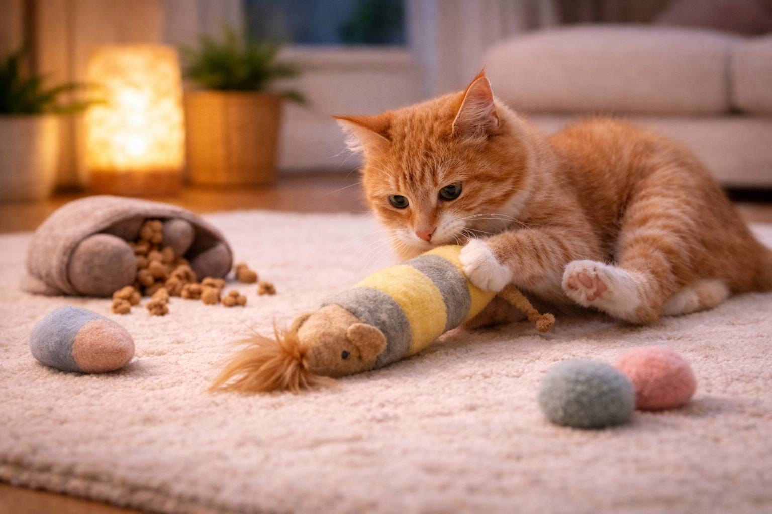 What Are the Best Cat Toys for Nighttime Play Without Loud Noise? A Complete Guide for Quiet Homes