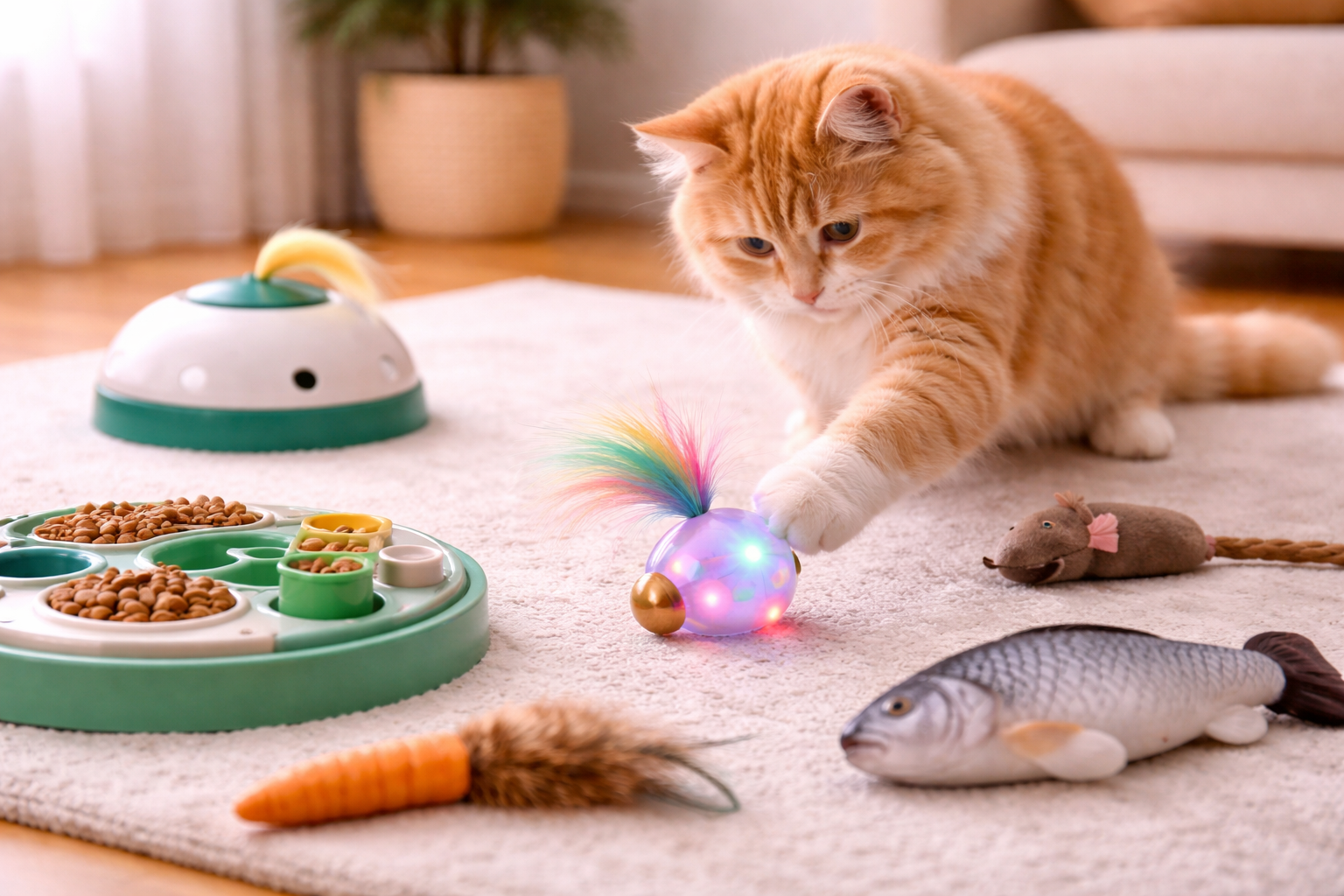 How to Choose the Right Toys for Cats That Love Independent Playtime