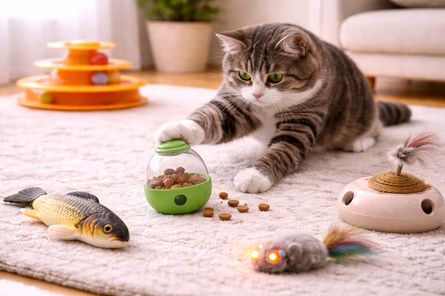 Keeping Cats Entertained All Day: Smart Picks for Independent Feline Play