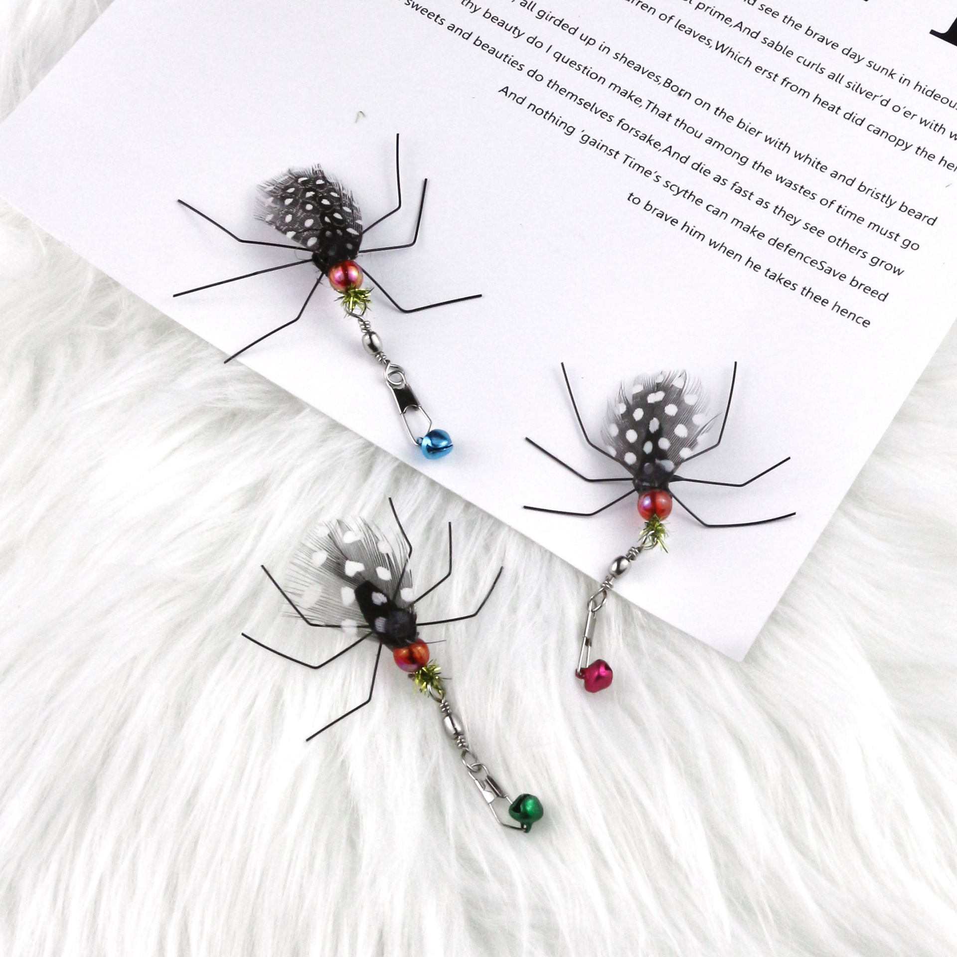 Little Flying Bug Cat Wand Replacement Head | Realistic Insect Cat Teaser Refill