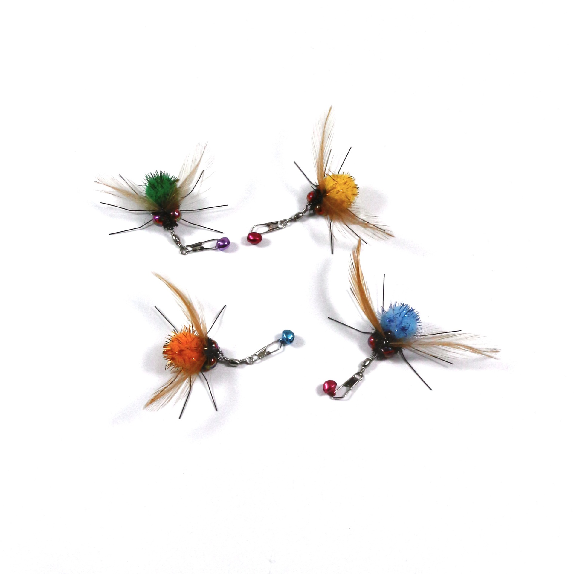 Big-Eyed Fly Cat Wand Replacement Head | Realistic Insect Cat Teaser Refill