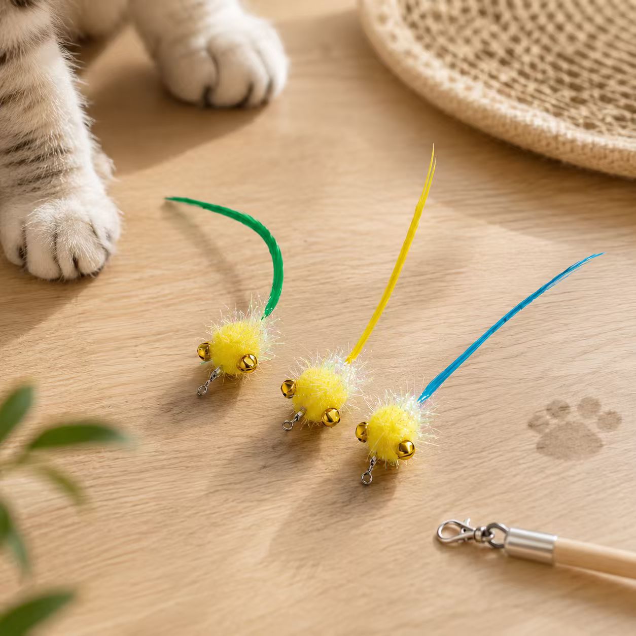 Little Tadpole Cat Wand Replacement Head | Interactive Cat Toy